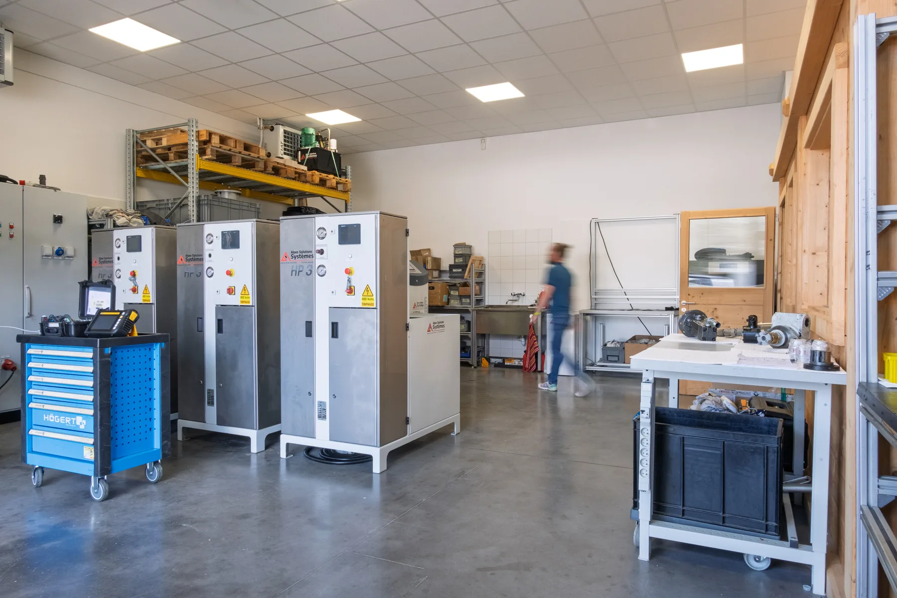 Atelier Alpes Solutions Systèmes - préparation et essais