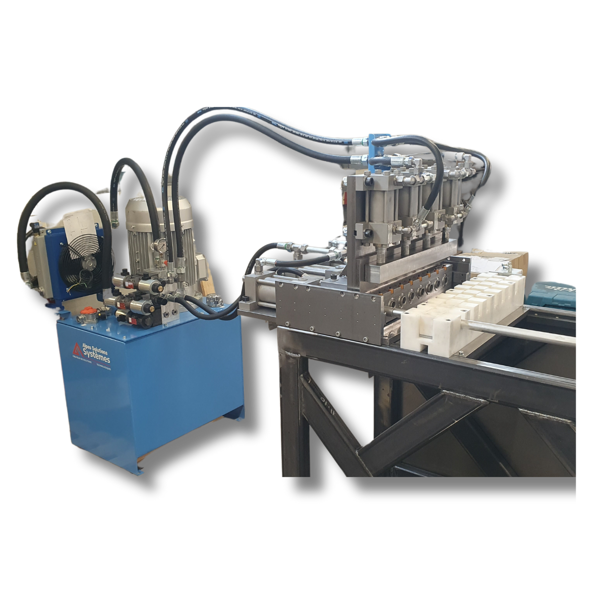 Systèmes hydrauliques — illustration atelier